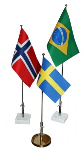 Bordsflagga Svensk